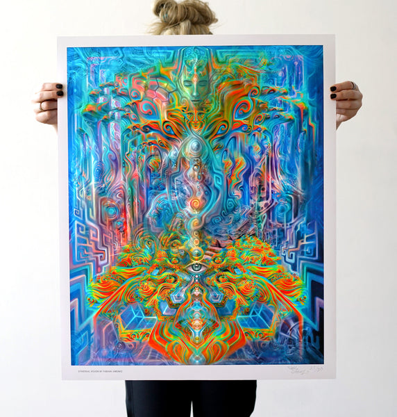 Ethereal Vision Matte Print by Fabian Jimenez