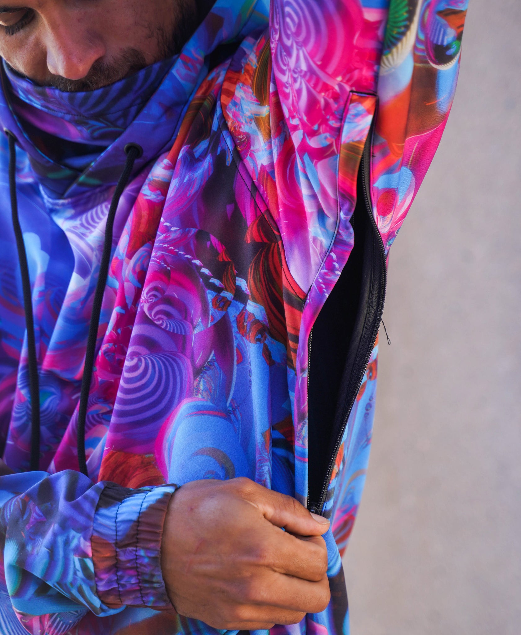 Eye Candy Argon Pullover Ski Jacket by Fabian Jimenez