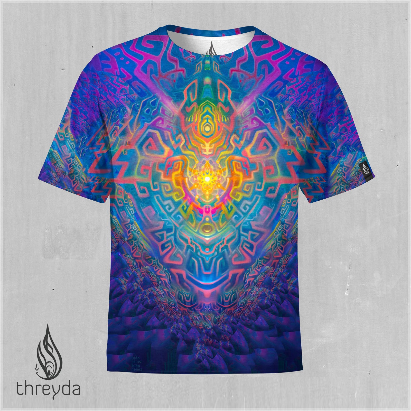 Solar Totem Sublimation Tee by Fabian Jimenez