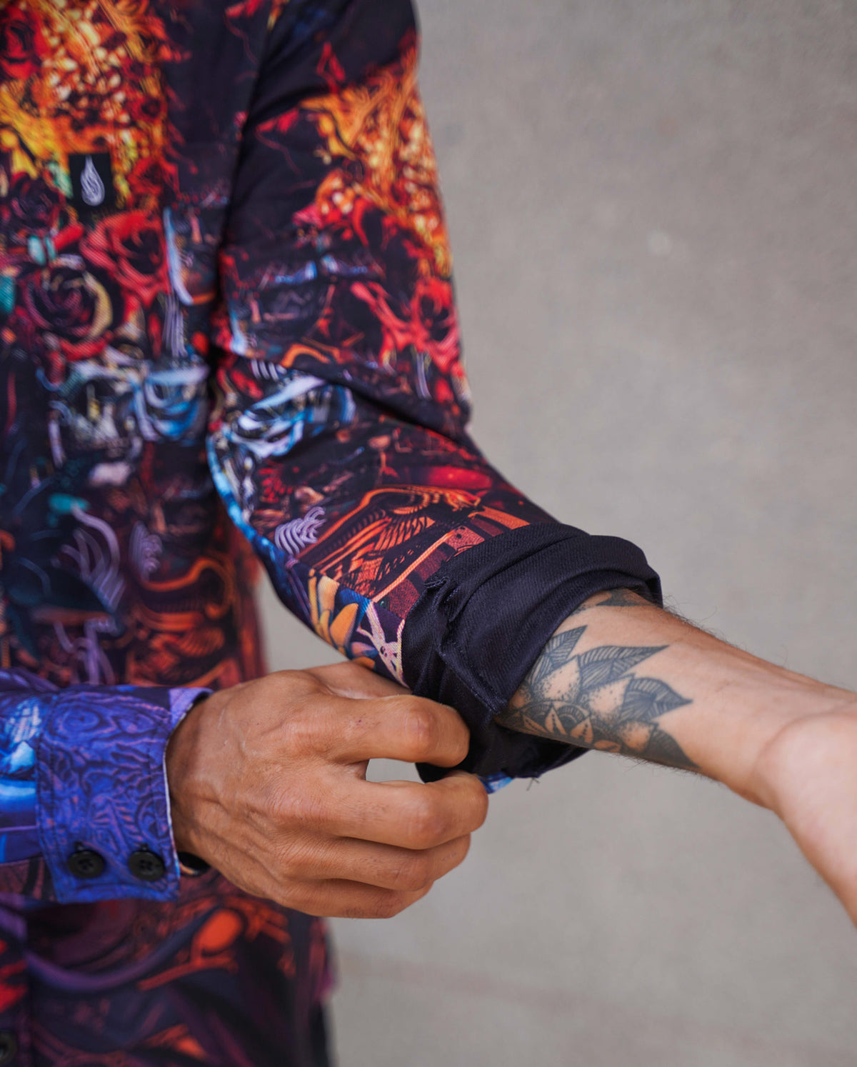 Fare Thee Well Button Down Shirt by Android Jones