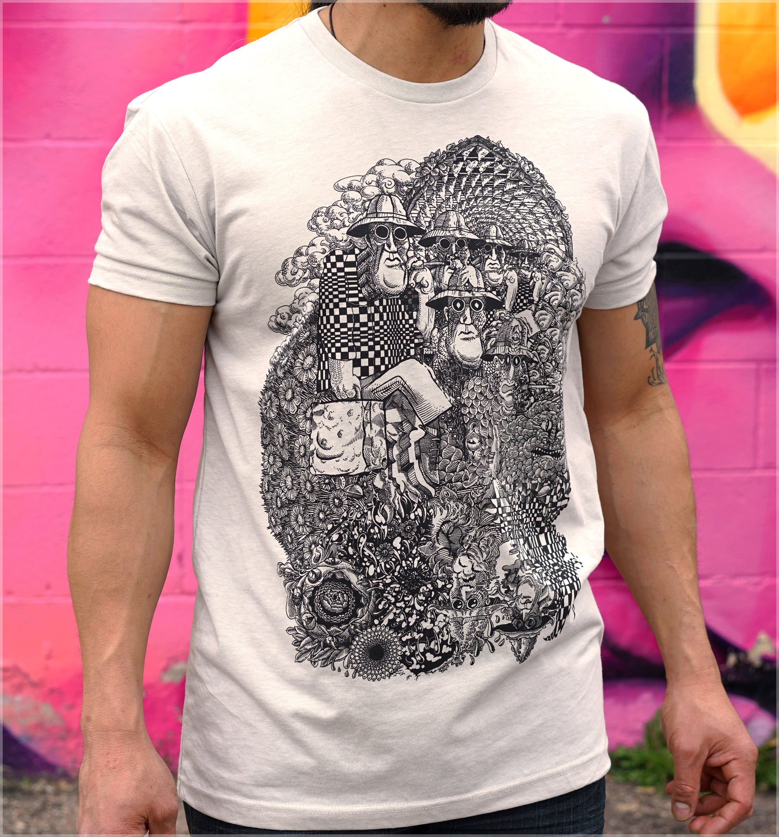 Gonzilla Cotton Tee by Justin Lovato