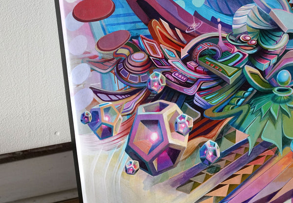 First Flight Stretched Canvas Print by Threyda x Apex - Threyda