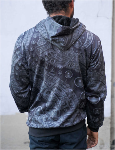 Flow Sherpa Hoodie by Ben Ridgway