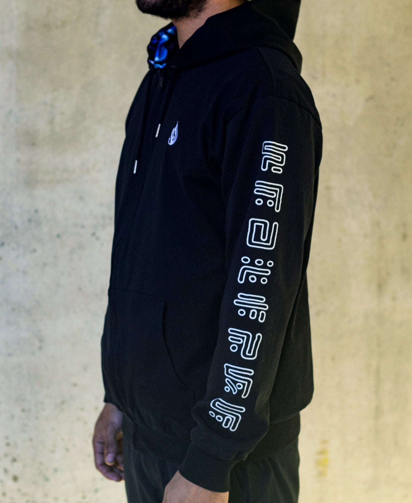 Formless Midweight Reversible Hoodie by Ben Ridgway - Threyda Art 
