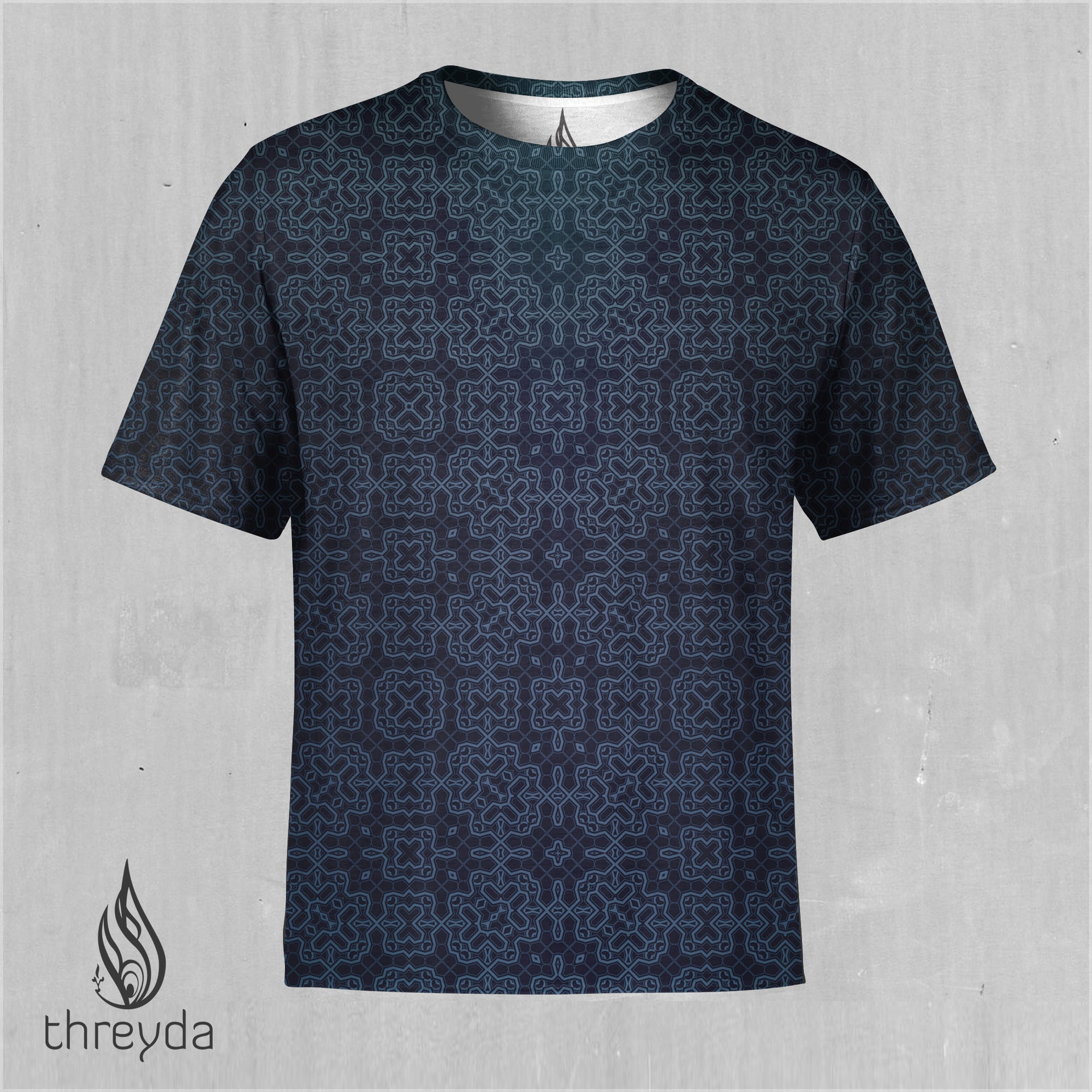 Frosty Sublimation Tee by Justin Totemical