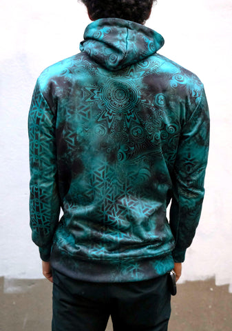 Emerald Sublimation Pullover Hoodie by Gage Kelsey