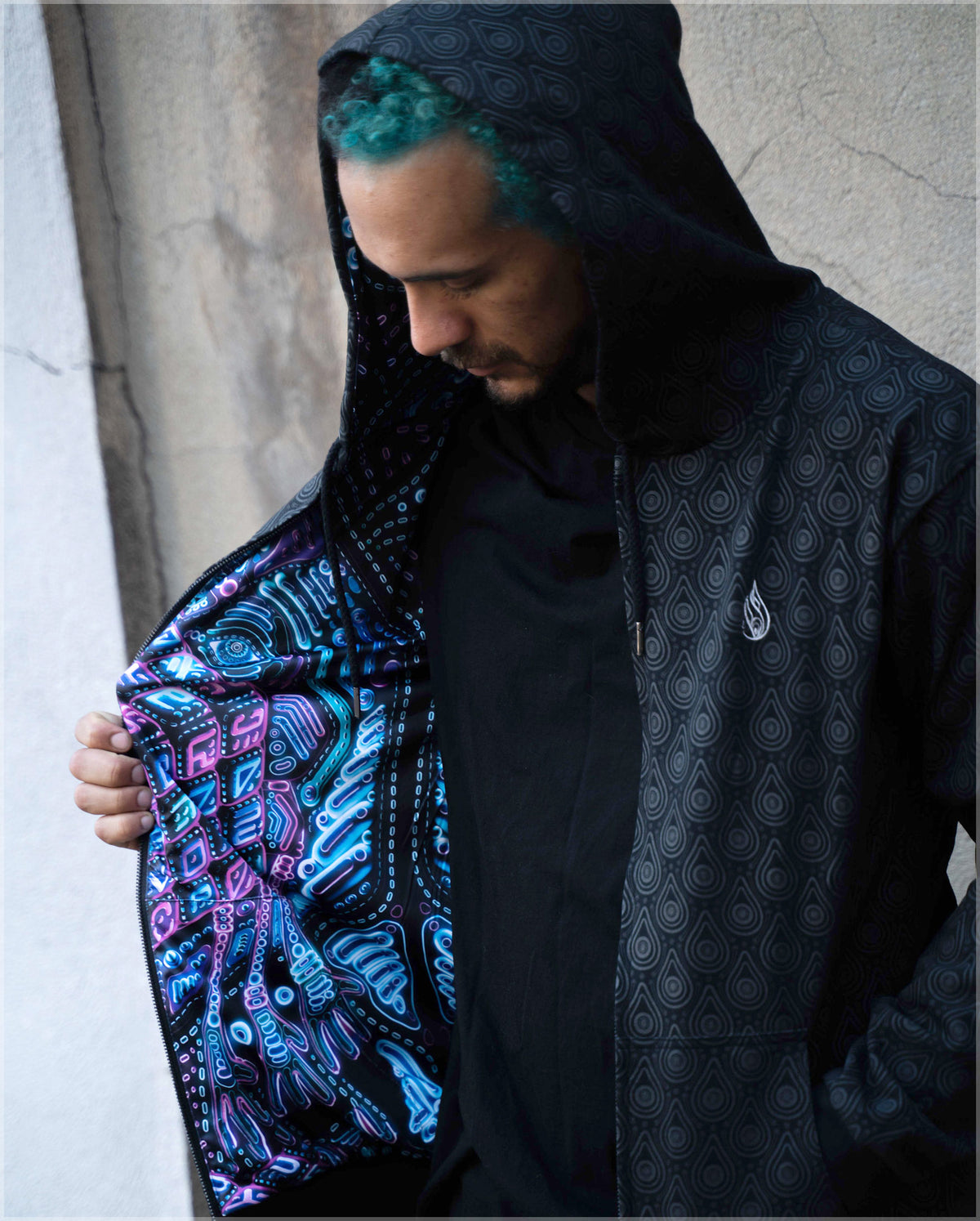 Gift Midweight Reversible Hoodie by Ben Ridgway