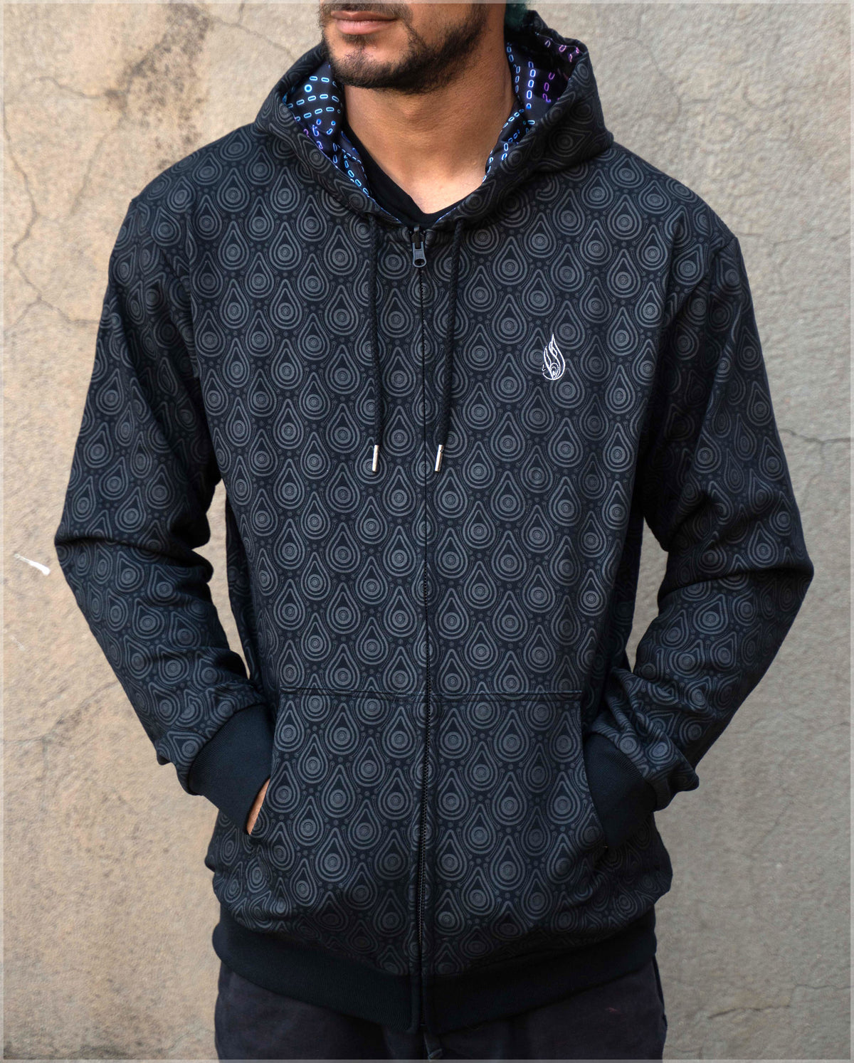 Gift Midweight Reversible Hoodie by Ben Ridgway