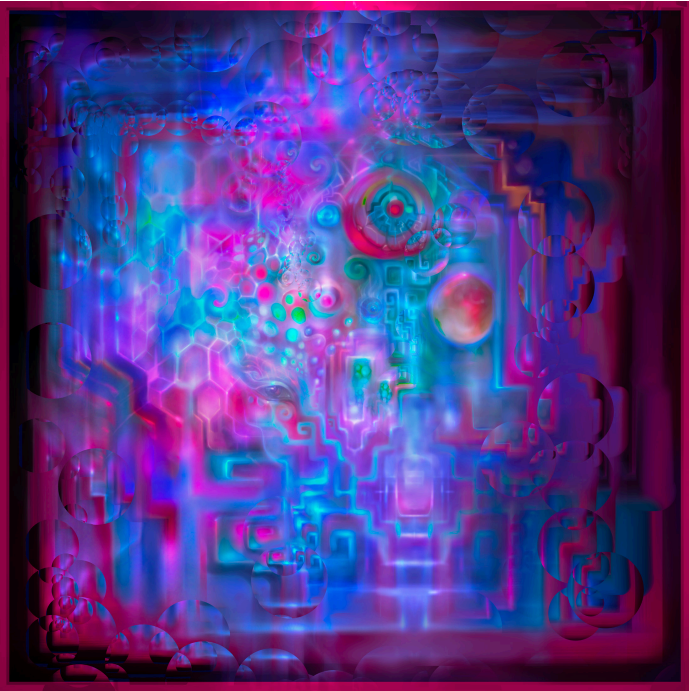 Glowing traveller by Fabian Jimenez - 1 of 1 Giclee Print