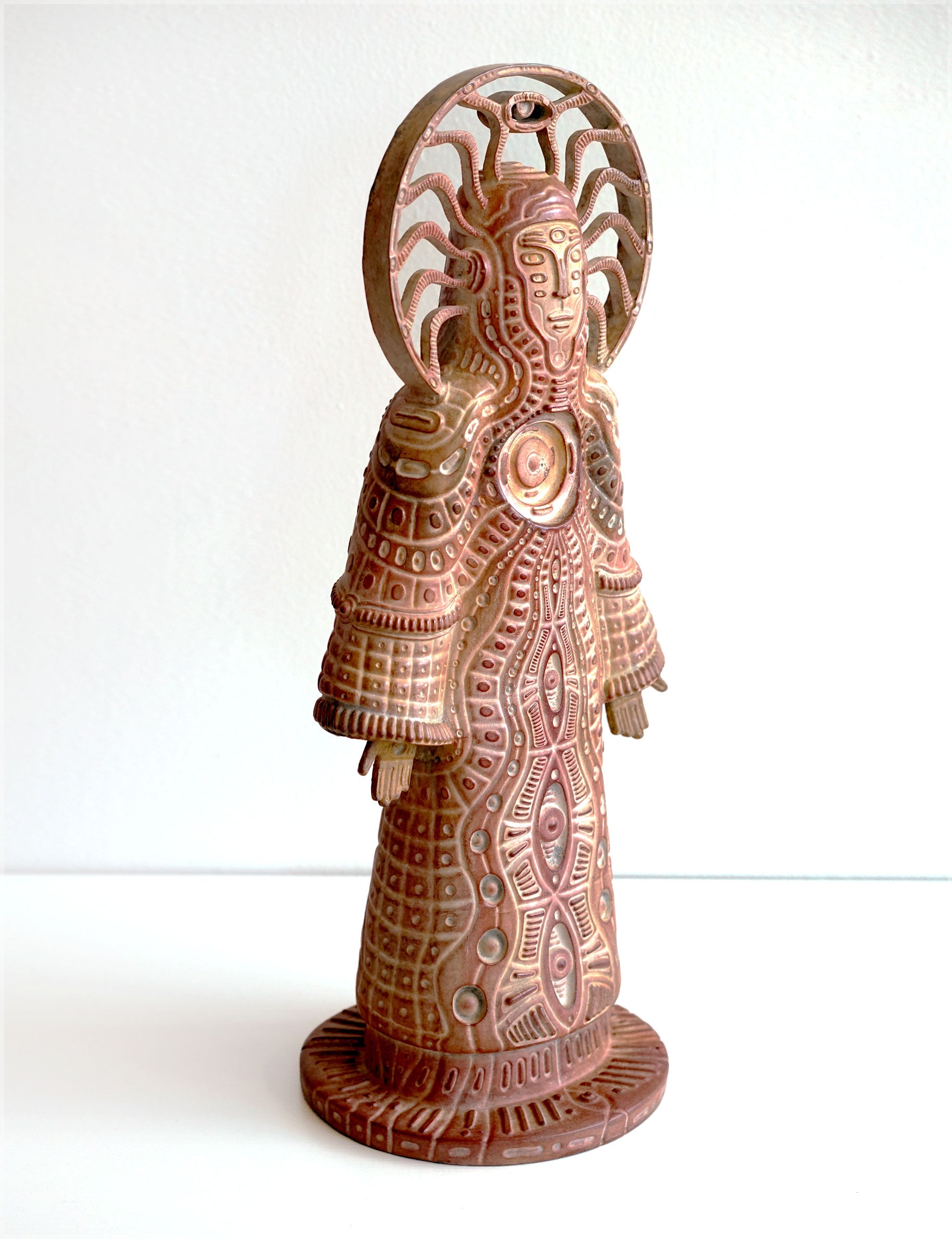 SHAMAN Bronze Sculpture by Ben Ridgway - Gold Patina