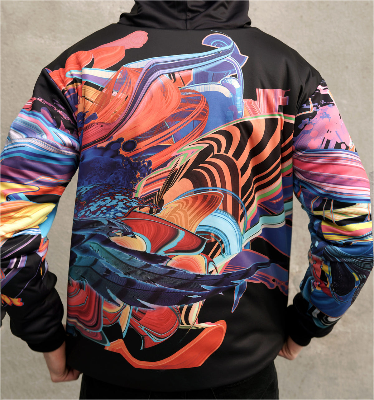 GUI Reversible Heavyweight Hoodie by Android Jones