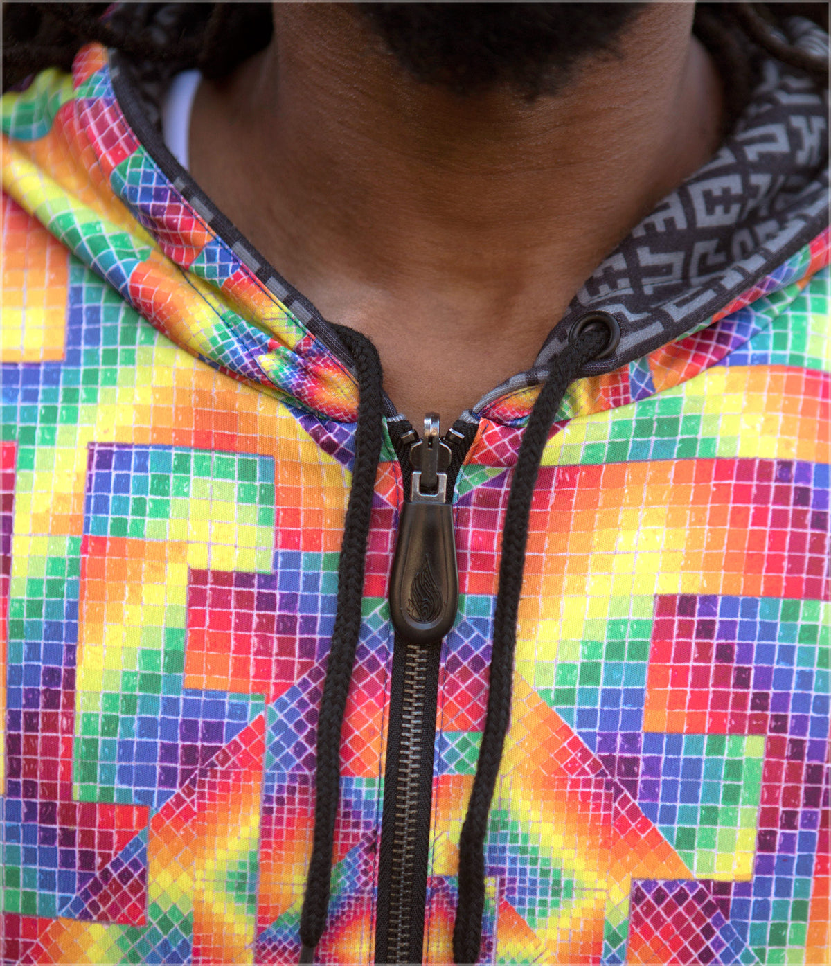 Realms of the Unpronounceable Heavyweight Hoodie by Allyson Grey