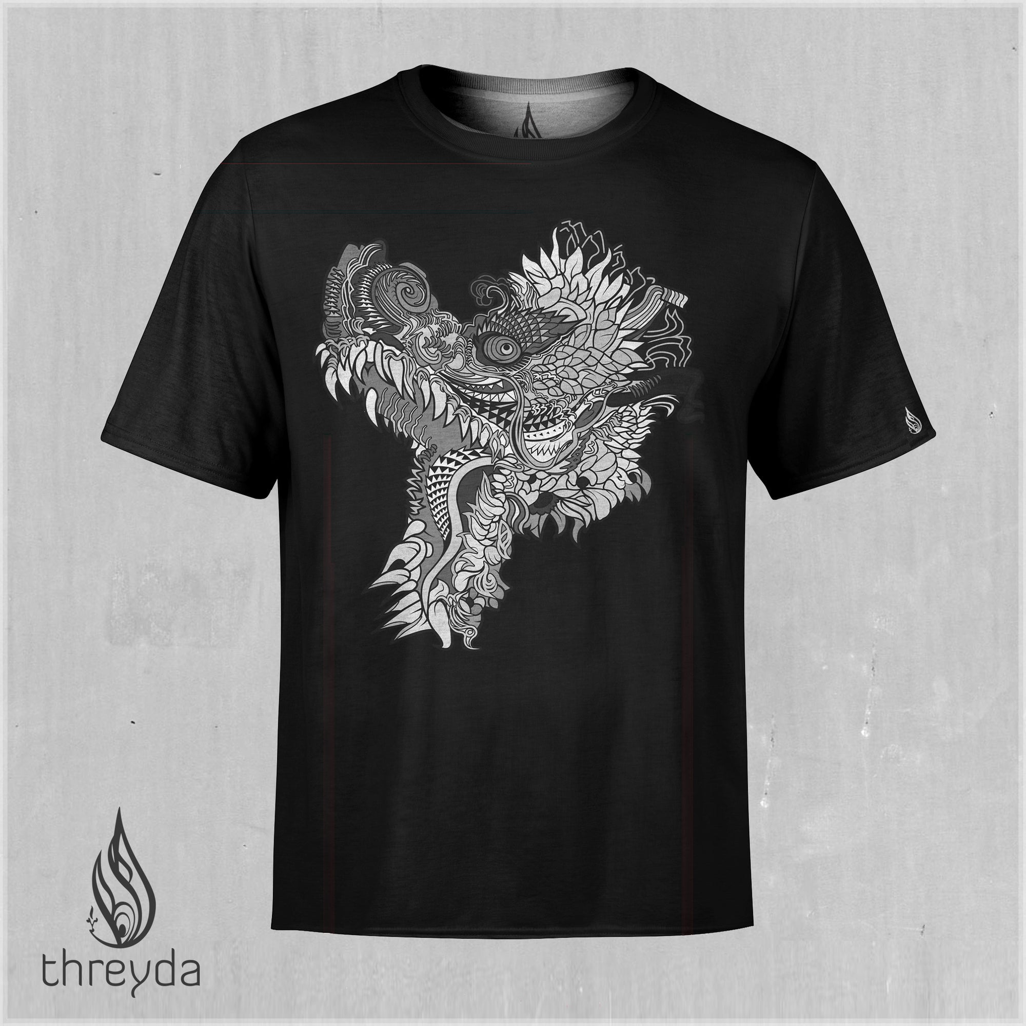 Hummingdragon Screenprint Tee by Android Jones