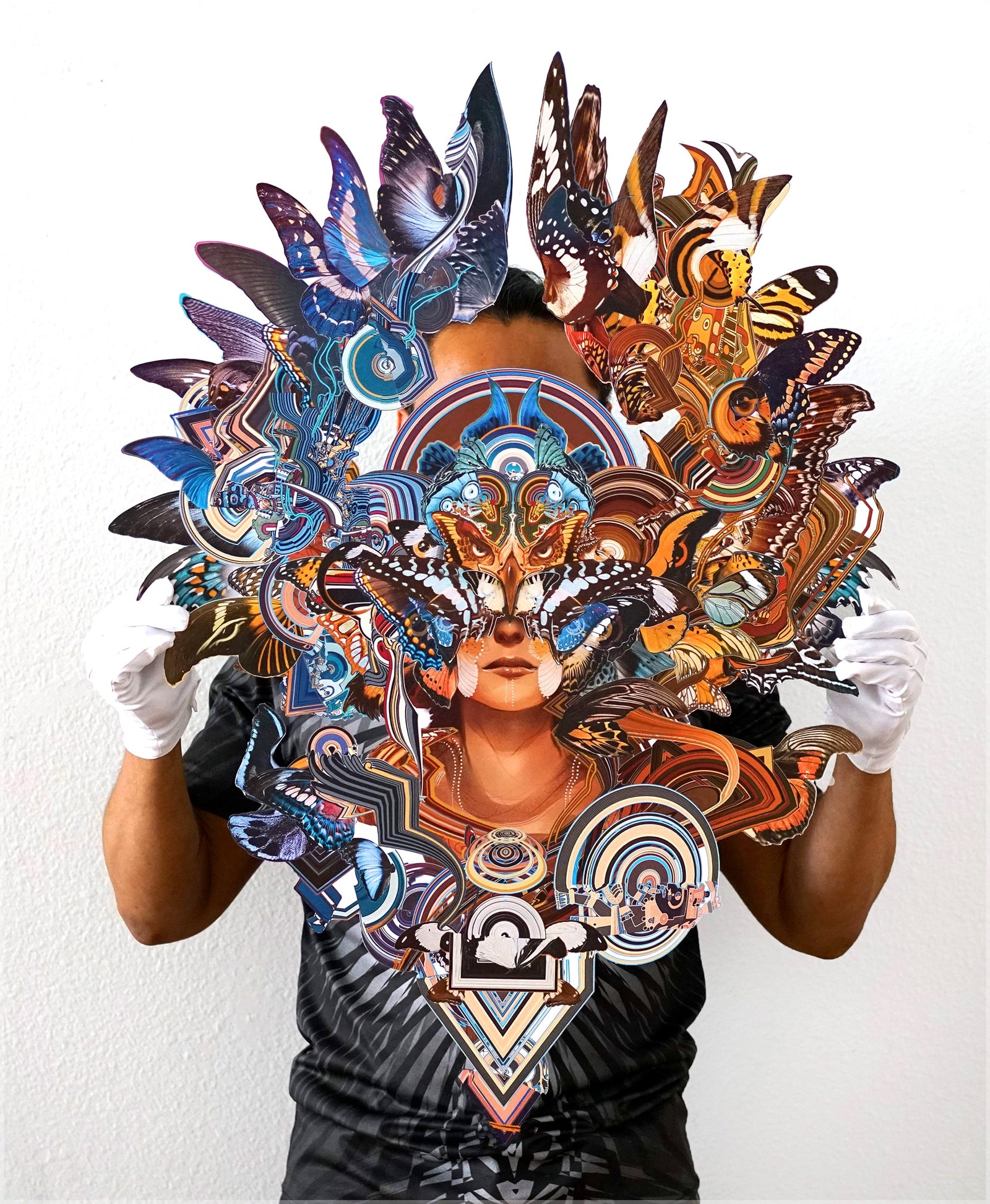 Hunab Ku Aluminum Print by Android Jones