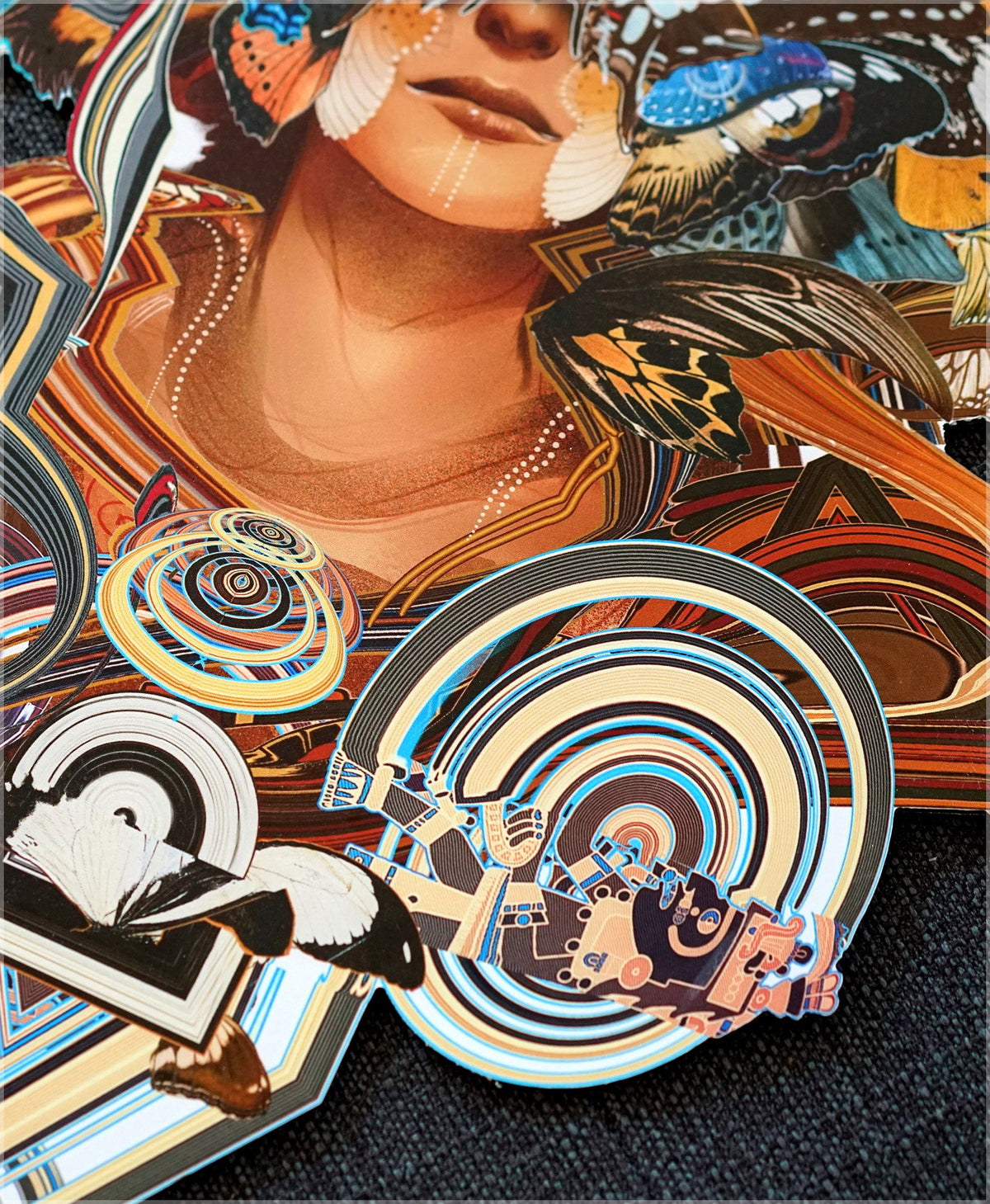 Hunab Ku XL Aluminum Print by Android Jones