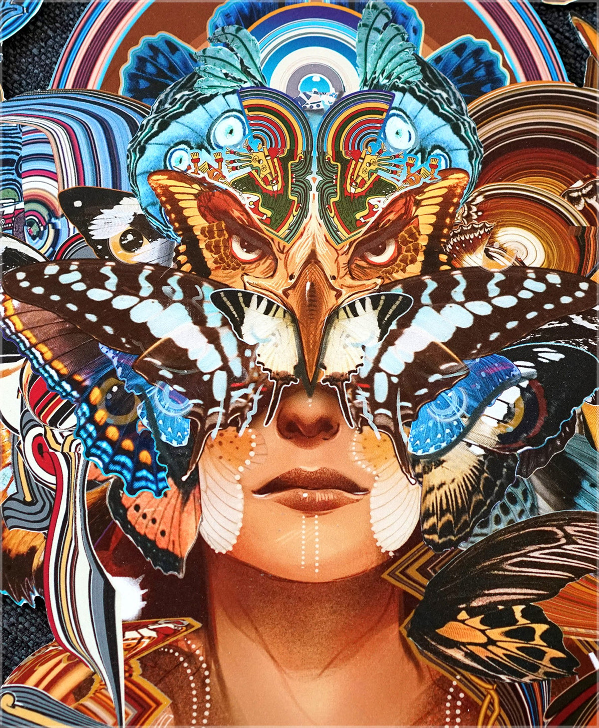 Hunab Ku XL Aluminum Print by Android Jones