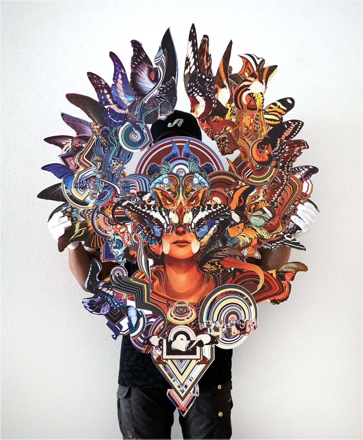 Hunab Ku XL Aluminum Print by Android Jones