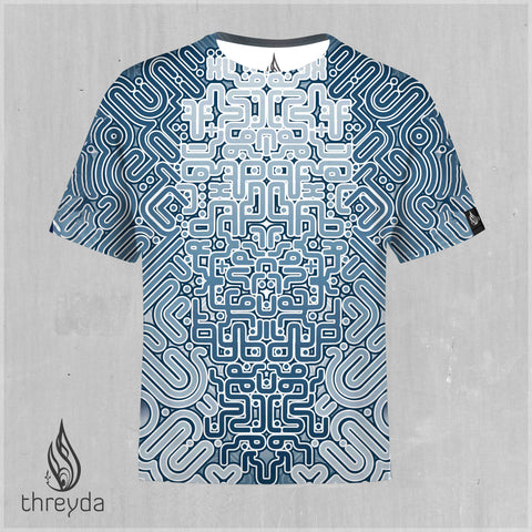 Hyper Codex Sublimation Tee by Espepelen x Alga Artist