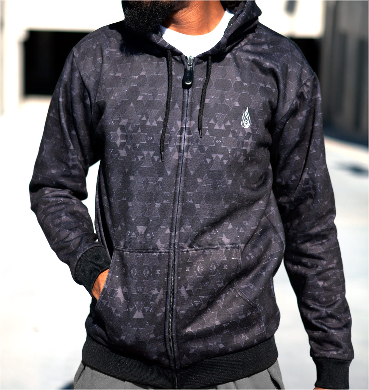 Icaro Reversible Heavyweight Hoodie by Justin Totemical