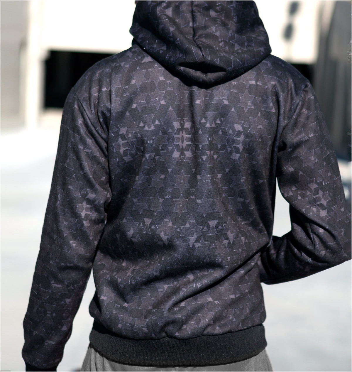 Icaro Reversible Heavyweight Hoodie by Justin Totemical