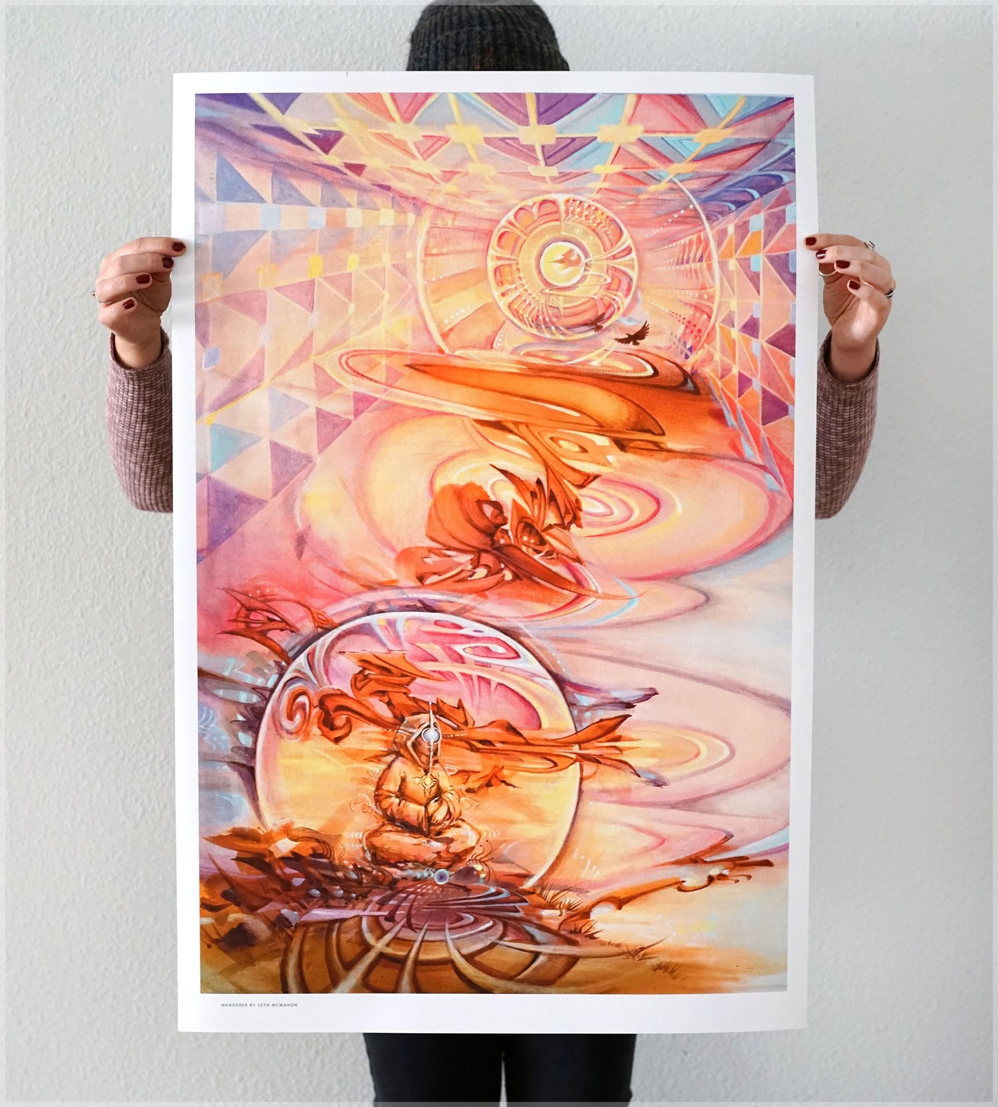Wanderer Signed Print by Seth McMahon