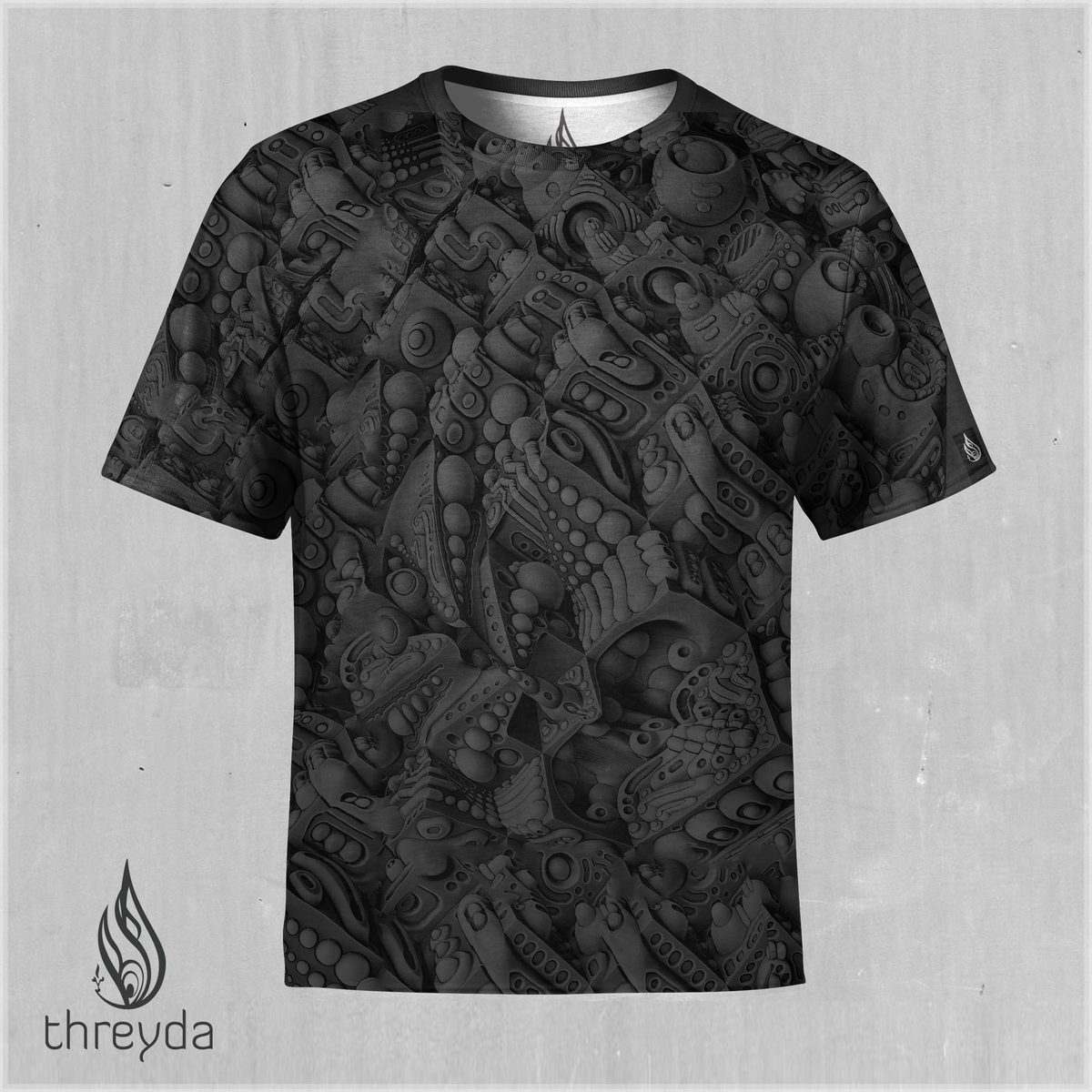 Abstract Sublimation Tee by Ben Ridgway - Backstock
