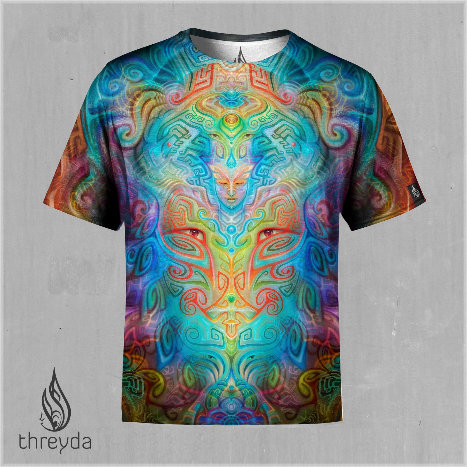Ancestral Ornament Sublimation Tee by Fabian Jimenez