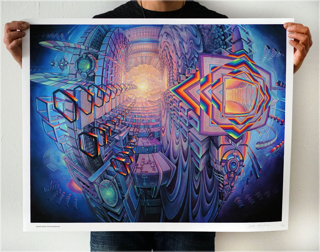 Infinitum Signed Print by Seth McMahon