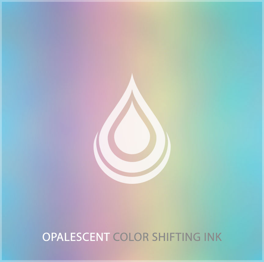 Dhara Opalescent Screenprint Tee by Threyda