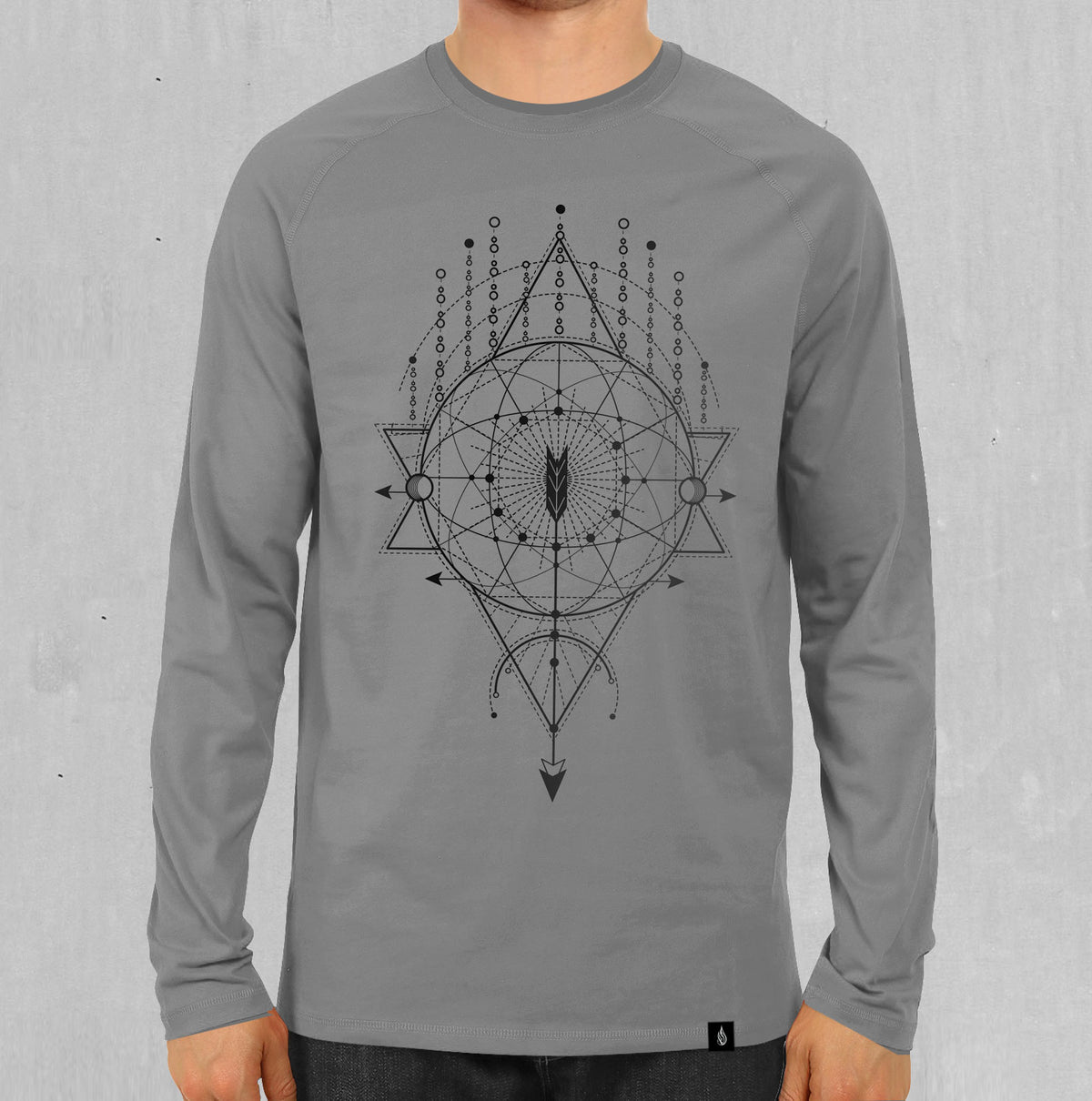 Intension Screenprint Longsleeve Tee by Threyda