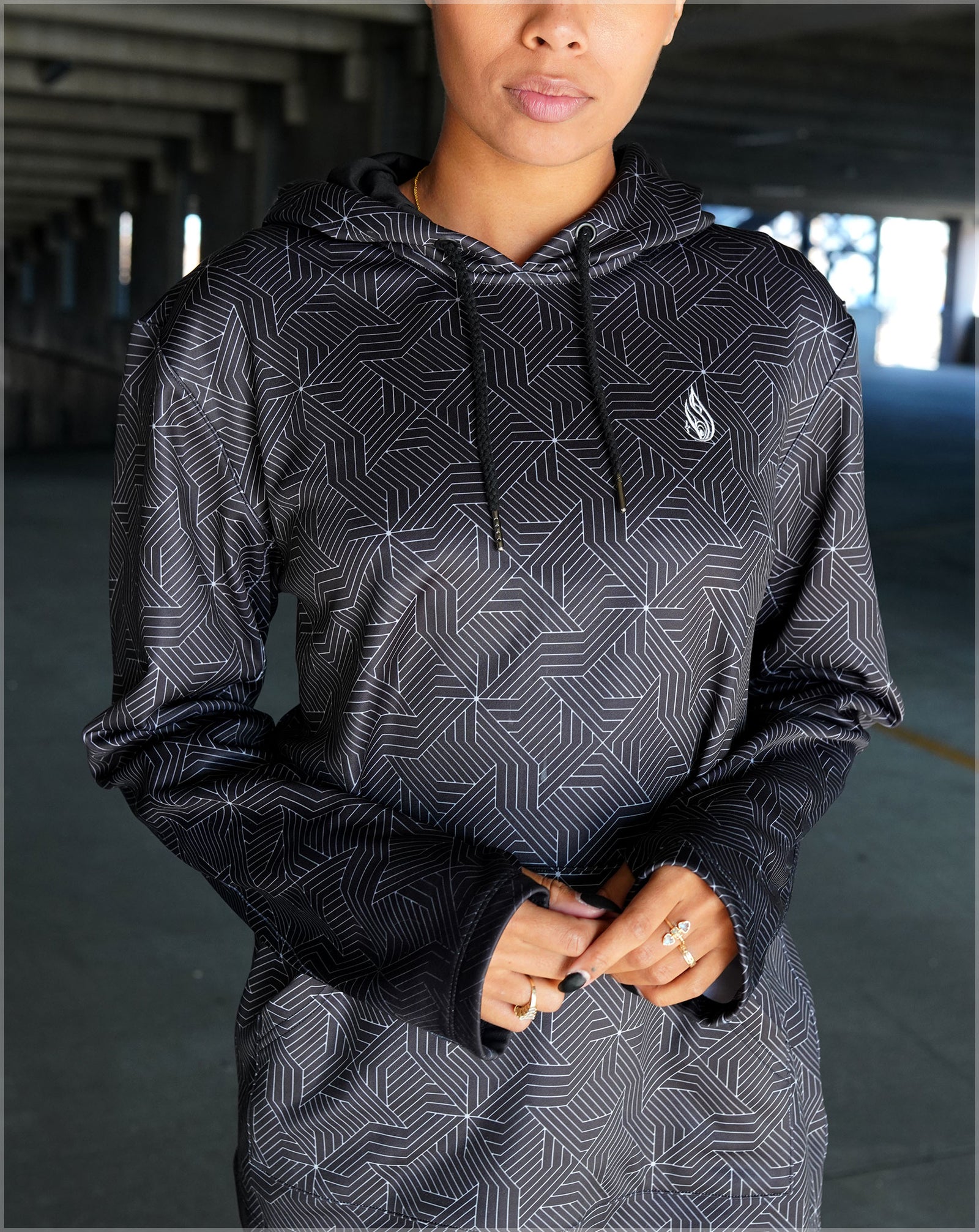 Architect Midweight Pullover Hoodie by Threyda