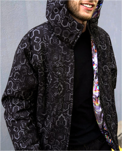 Iridescent Particles Jacket by Fabian Jimenez