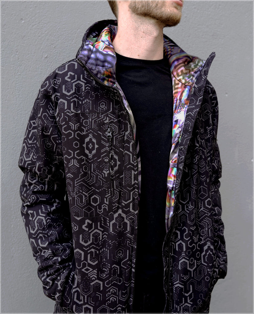 Iridescent Particles Jacket by Fabian Jimenez
