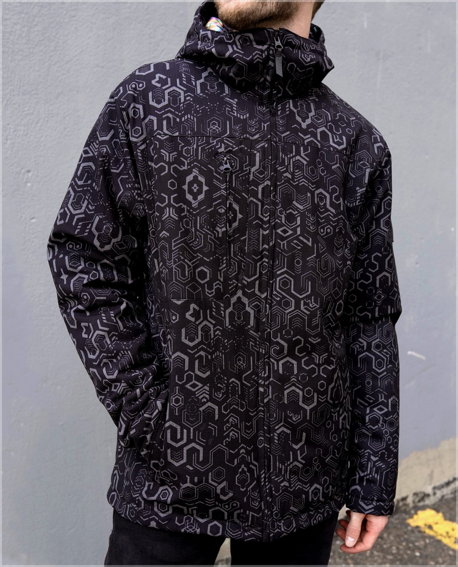 Iridescent Particles Jacket by Fabian Jimenez