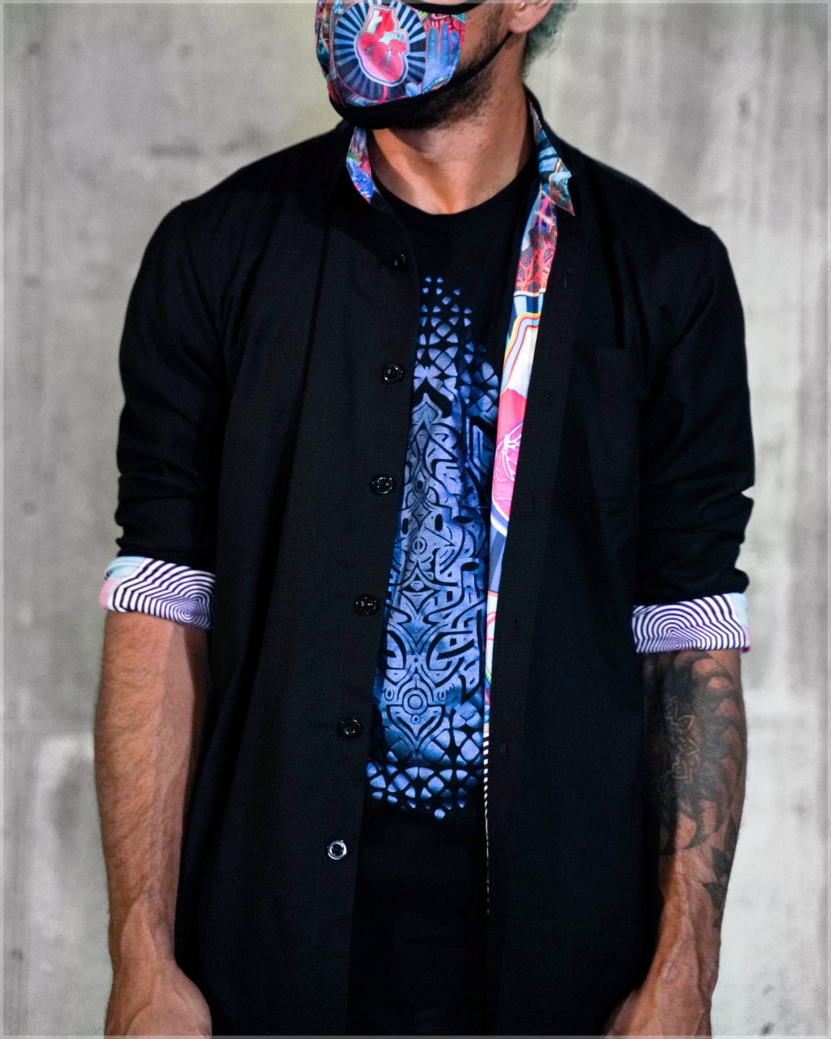 iRobot Button Down Shirt by Android Jones