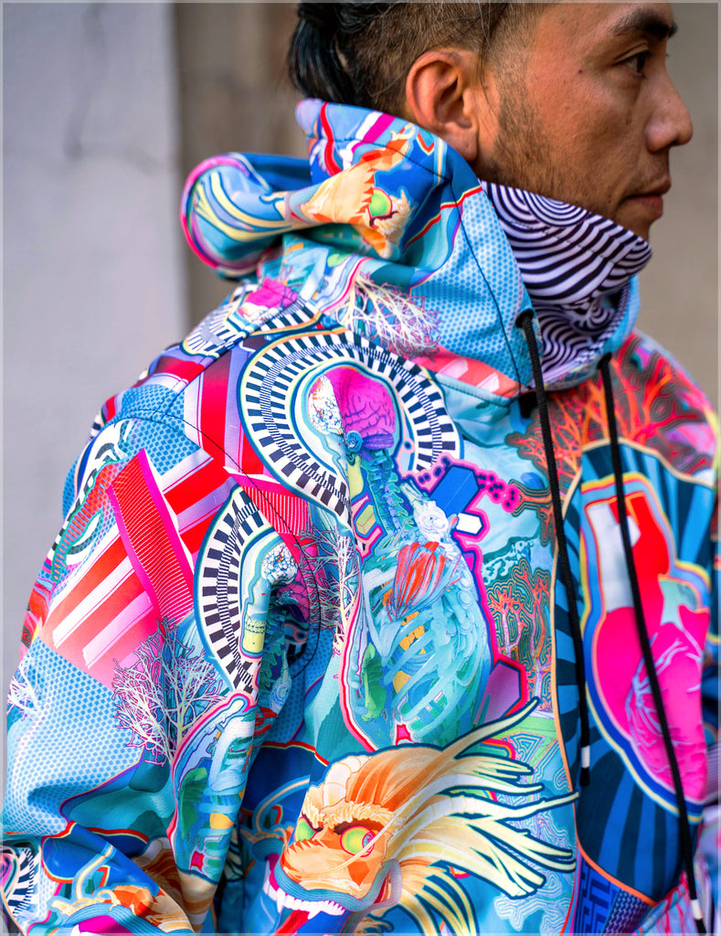 iRobot Argon Pullover Jacket by Android Jones