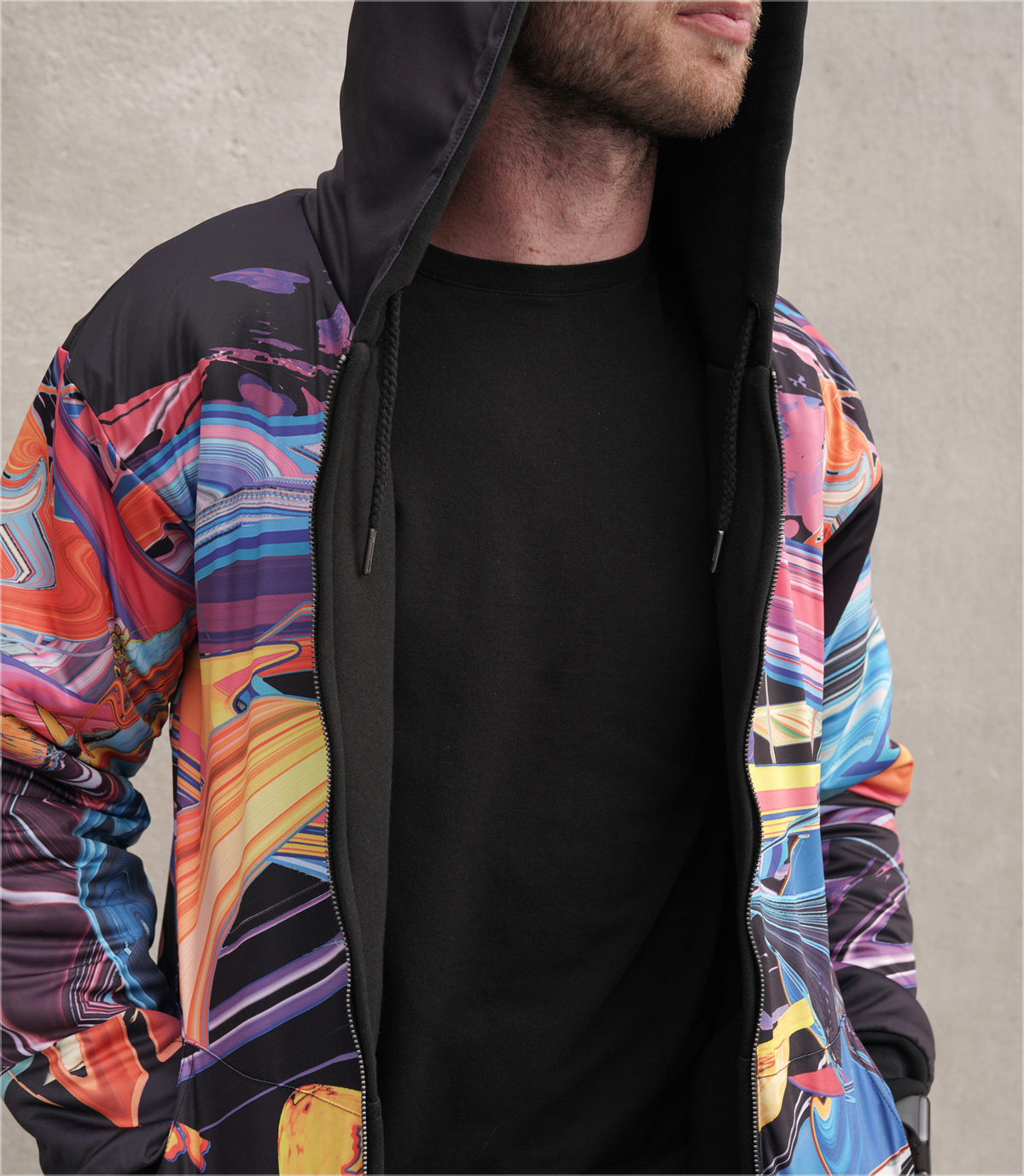 GUI Reversible Heavyweight Hoodie by Android Jones