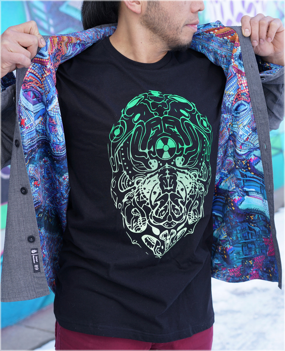 Bombs Screenprint Tee by Jake Amason