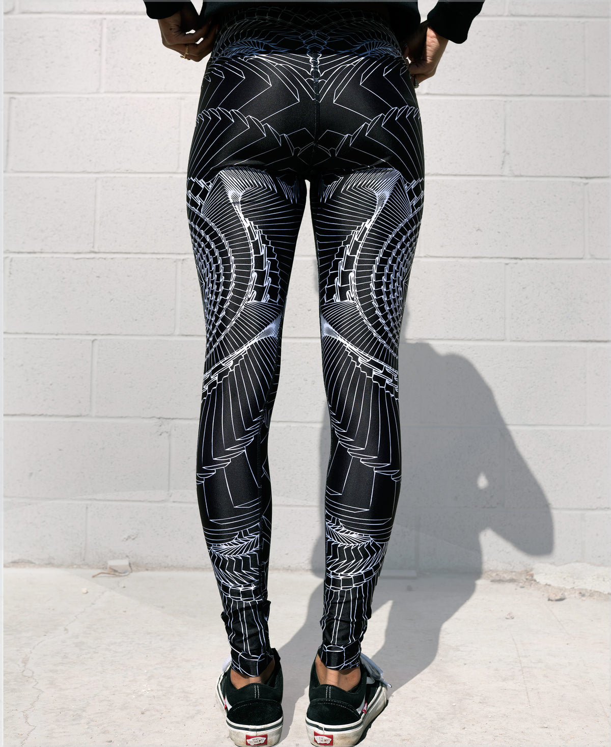 Black And White Leggings by Kimi Takemura