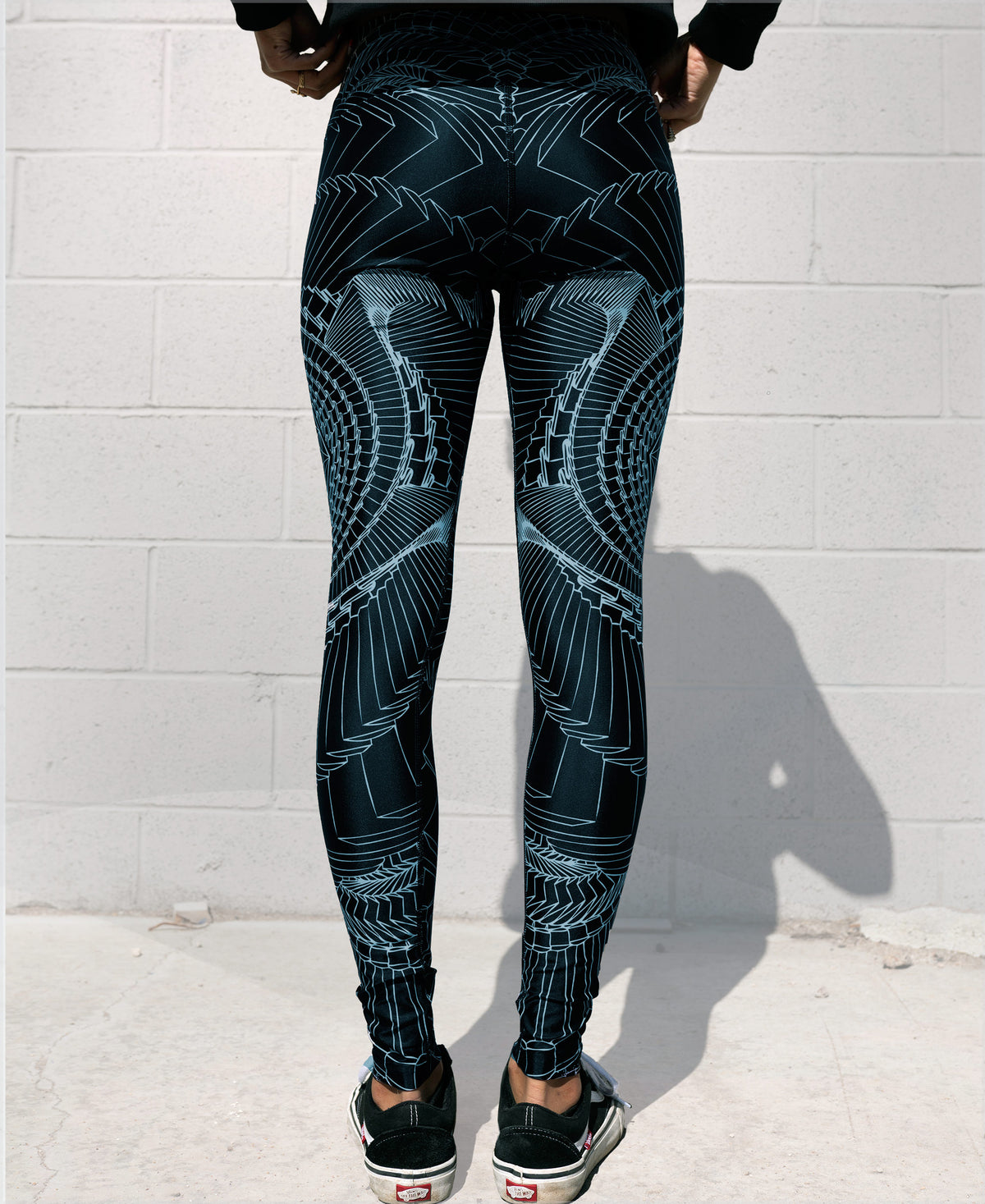 Wavelength Leggings by Kimi Takemura