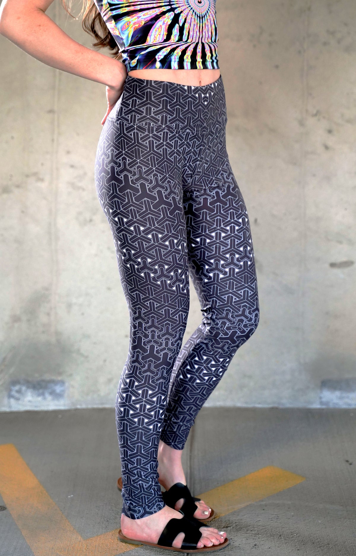 Tesselate Leggings by Kimi Takemura