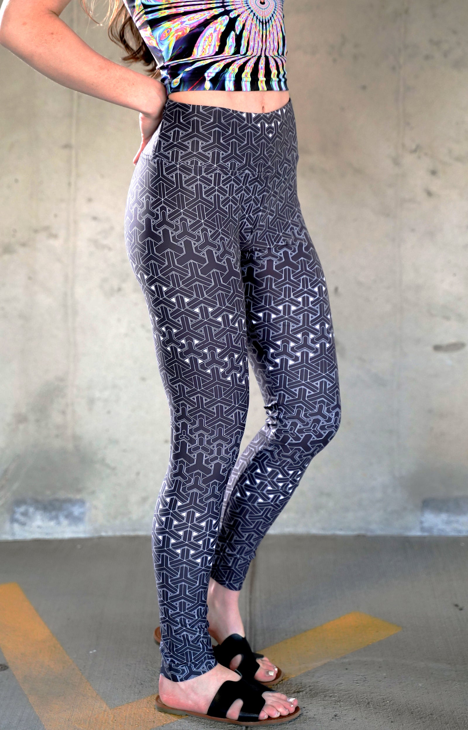 Tesselate Leggings by Kimi Takemura