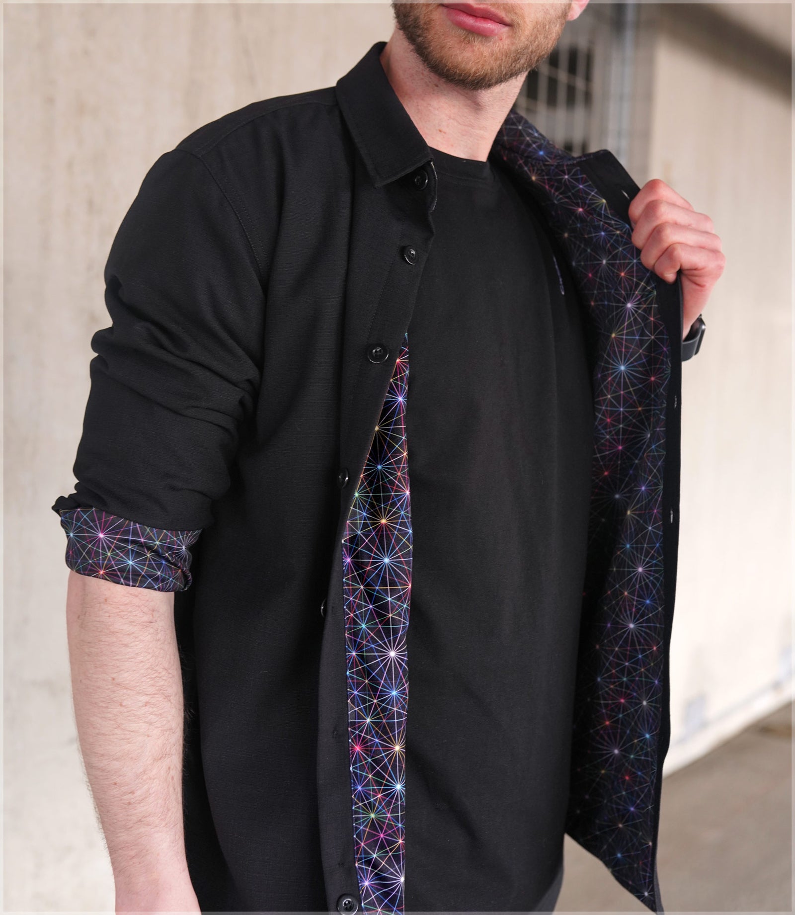 Lattice Button Down by Threyda