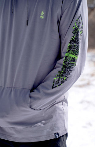 Limelight Lightweight Screenprint Pullover by Jake Amason