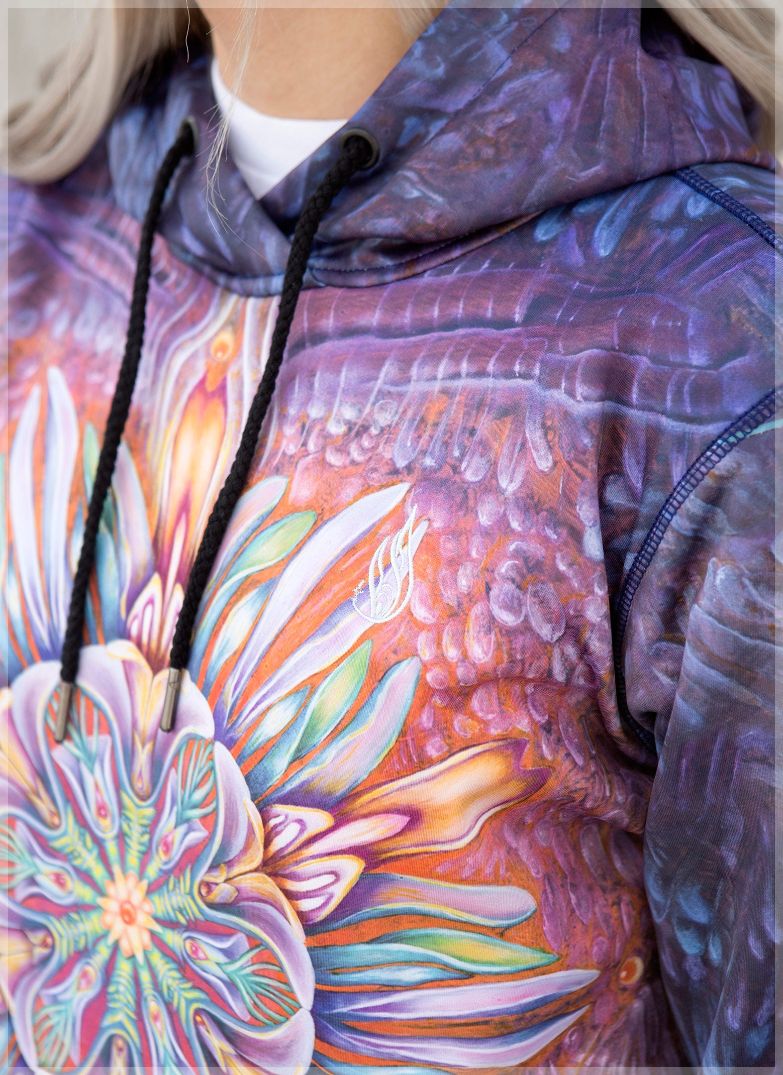 Floriosum Women's Pullover Hoodie by Elizabeth Banker