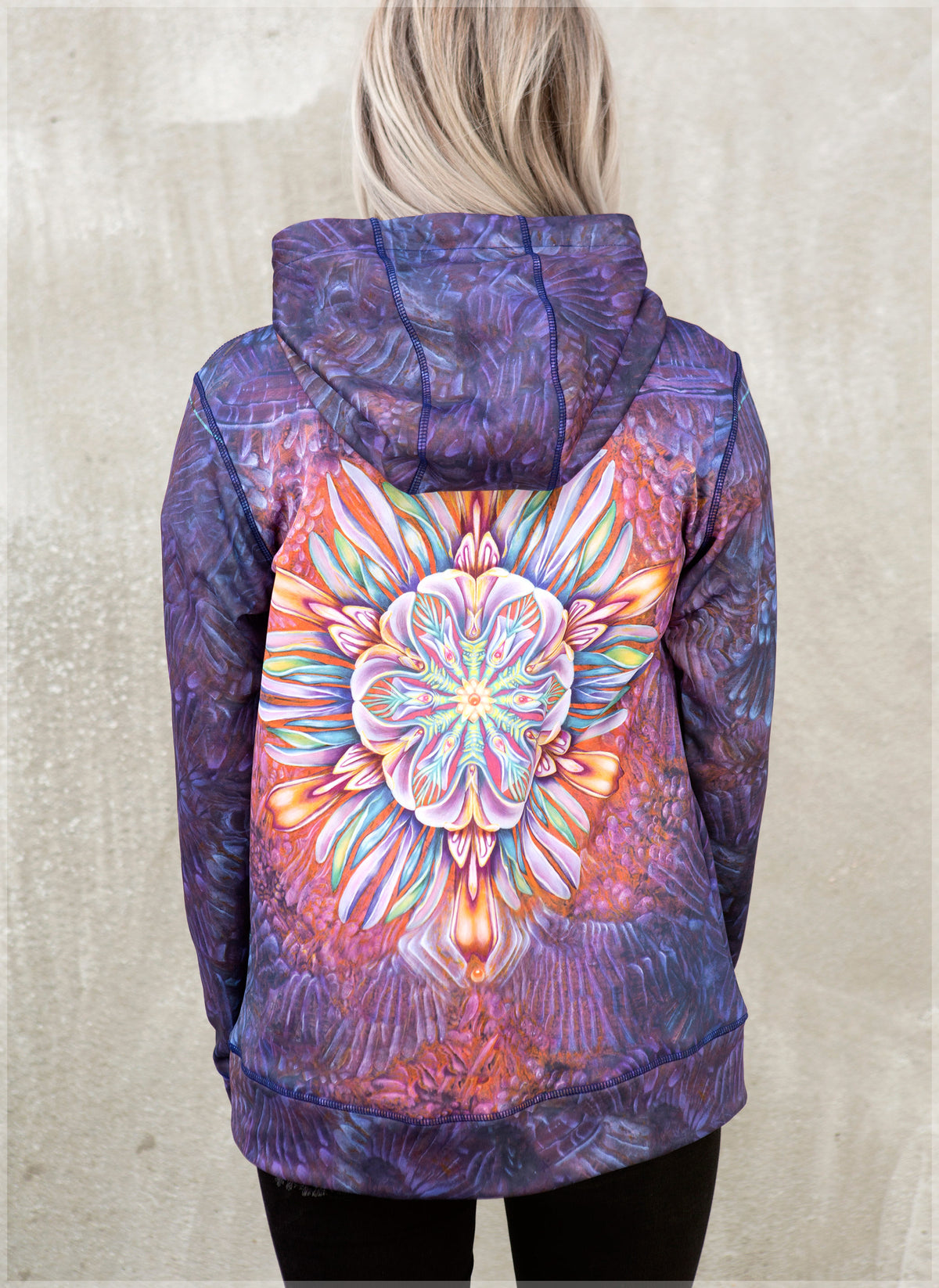 Floriosum Women&#39;s Pullover Hoodie by Elizabeth Banker