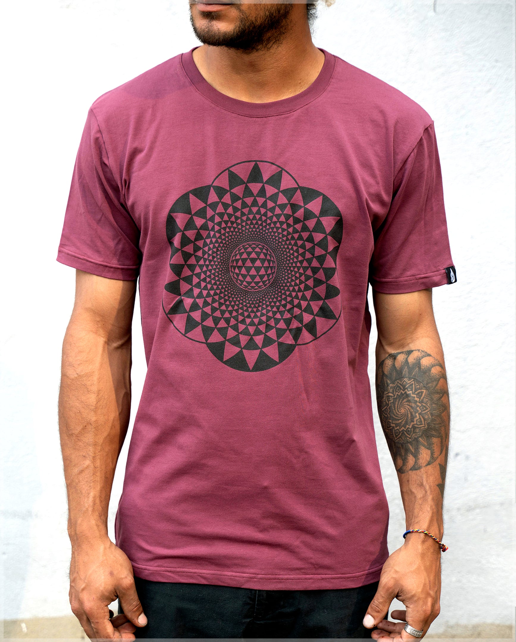 Mobius Screenprint Tee by Sacred G