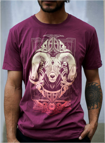 Ram Fade Screenprint Tee by Mugwort