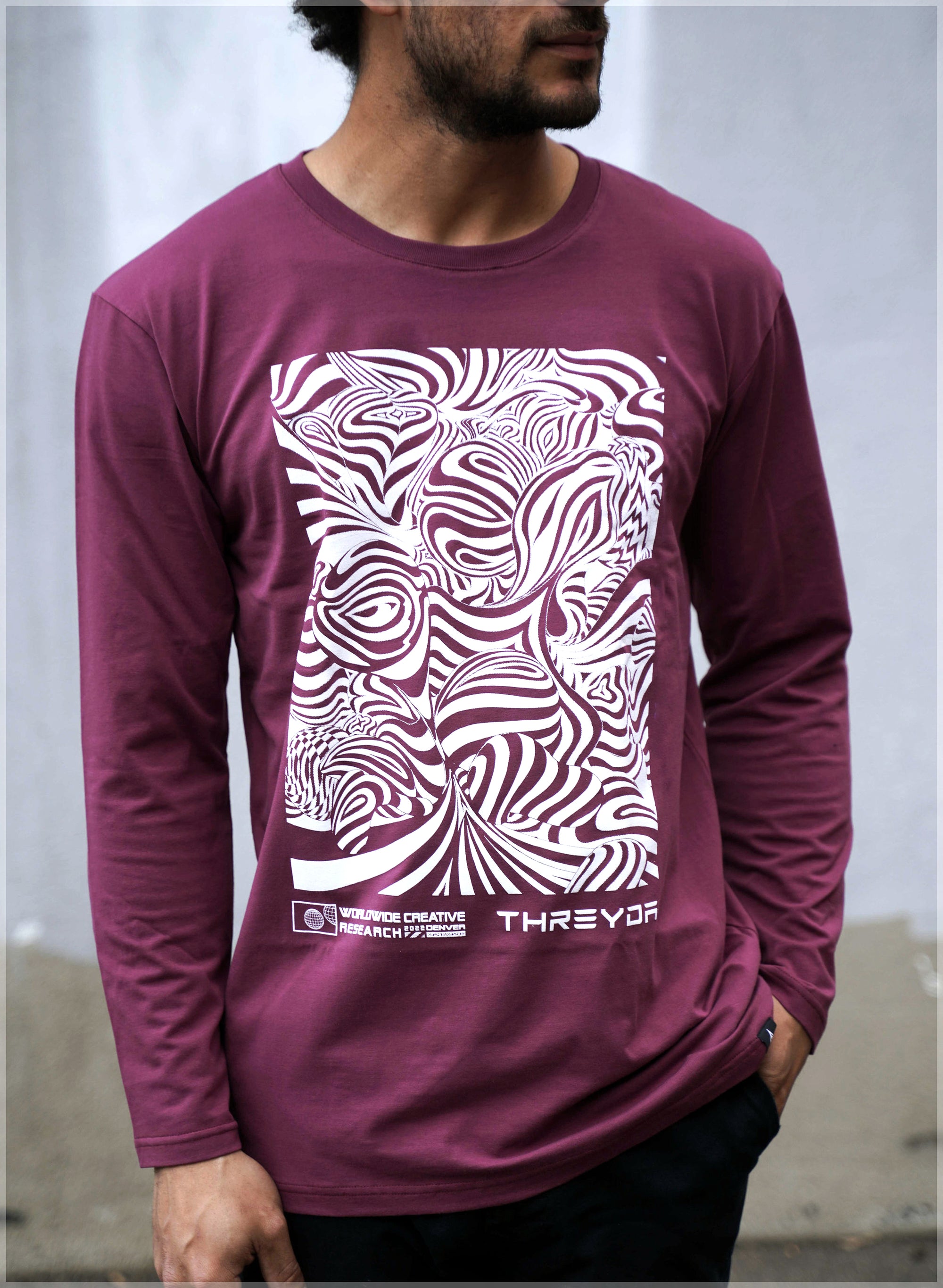 Movement Screenprint Longsleeve by Threyda