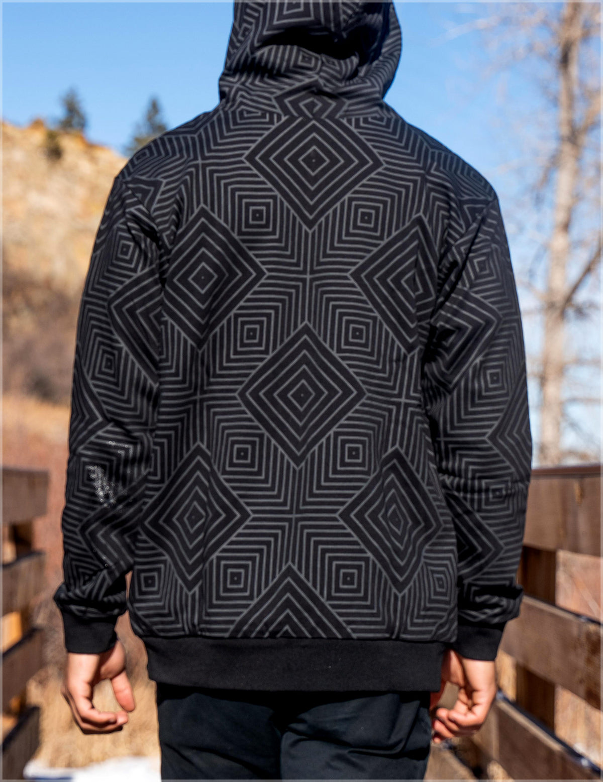 Tigris Midweight Reversible Hoodie by Matt Mills